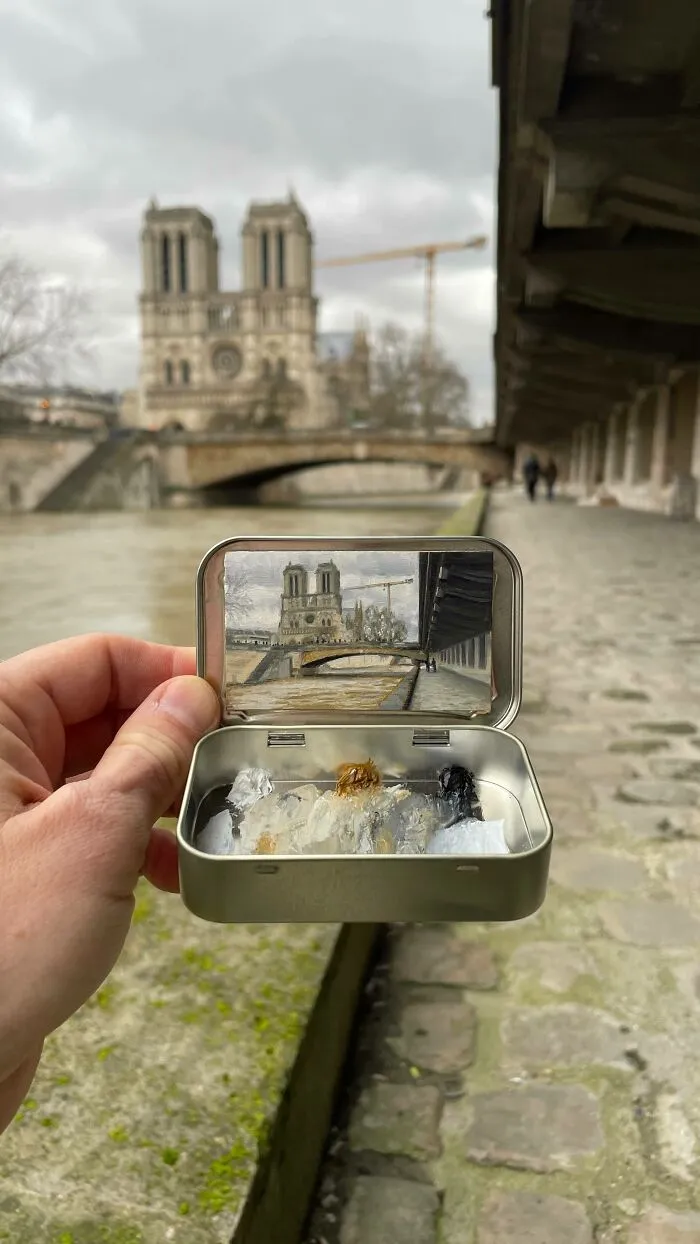 50 Tiny Paintings Hidden Inside Altoid Tins By This Remarkably Skilled Artist (New Pics)