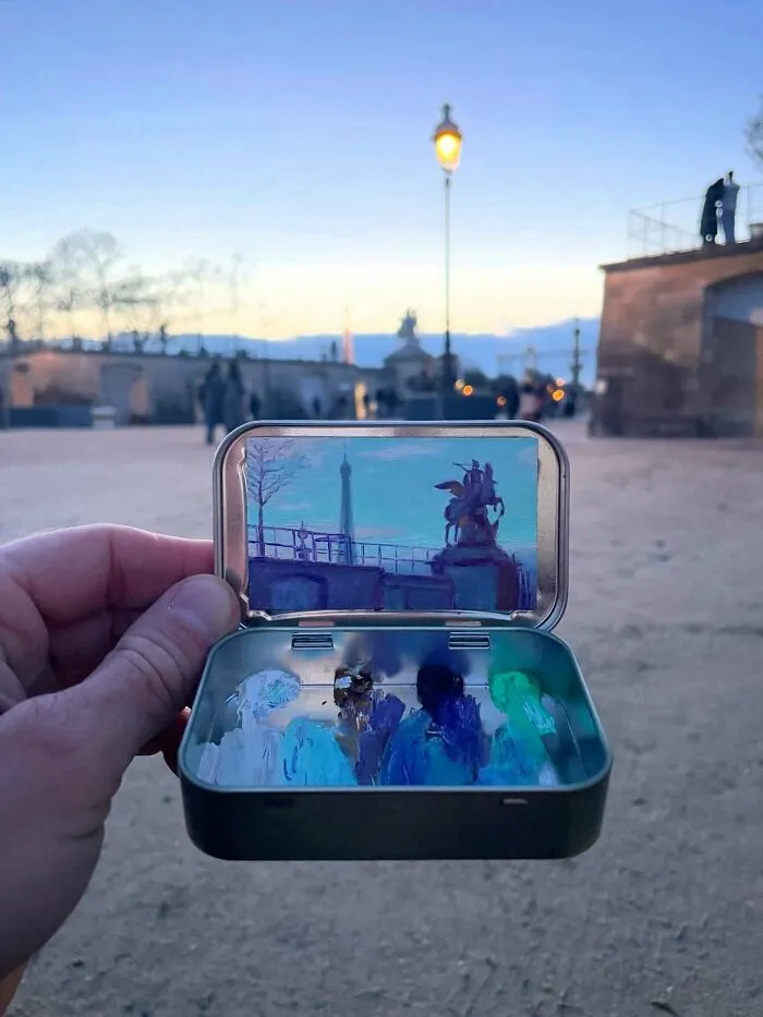 50 Tiny Paintings Hidden Inside Altoid Tins By This Remarkably Skilled Artist (New Pics)