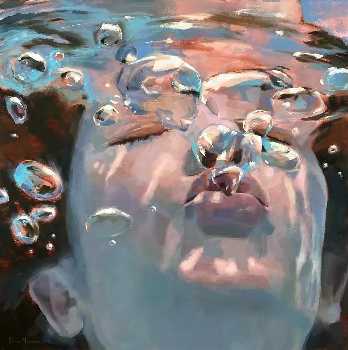 43 Underwater Oil Paintings By This Artist, So Beautiful They Feel Like Memories In Motion