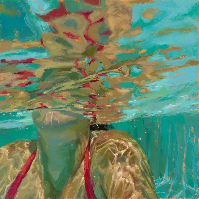 43 Underwater Oil Paintings By This Artist, So Beautiful They Feel Like Memories In Motion