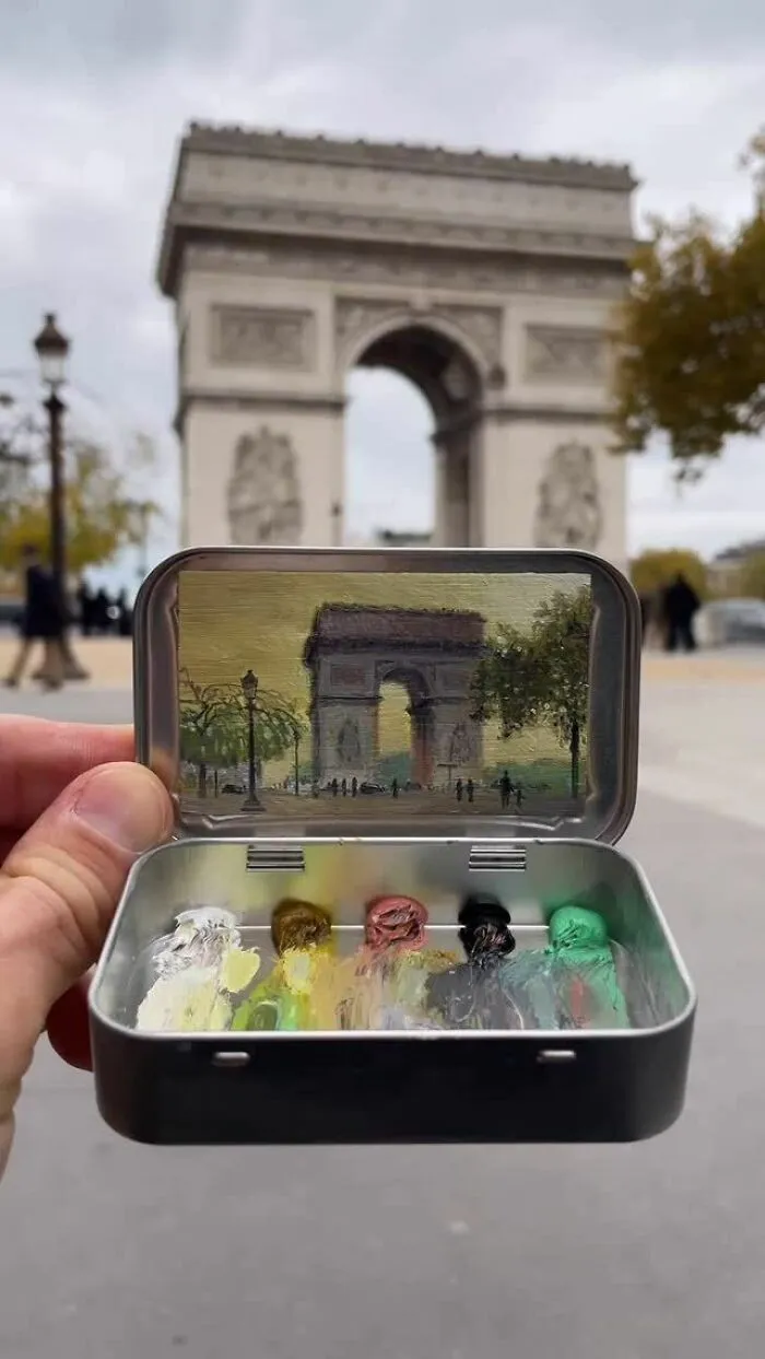 50 Tiny Paintings Hidden Inside Altoid Tins By This Remarkably Skilled Artist (New Pics)
