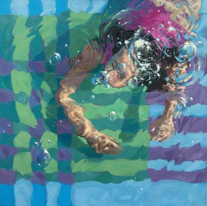 43 Underwater Oil Paintings By This Artist, So Beautiful They Feel Like Memories In Motion