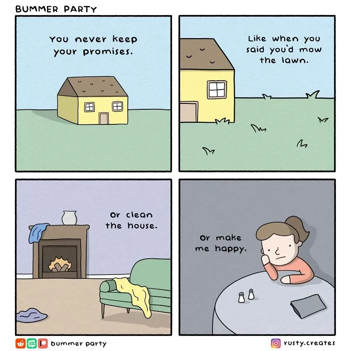 31 New Comics By Rusty Epstein That Capture The Funny, Awkward, And Absurd Side Of Everyday Life