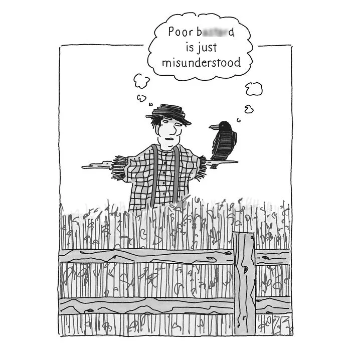 From Absurd Observations To Dark Punchlines, These 52 Single-Panel Cartoons By This Artist Have It All