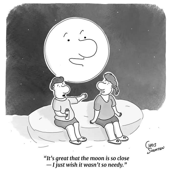 If You Enjoy Smart, Unpredictable Humor, These 41 Chris Shorten Cartoons Might Be Worth Your Time