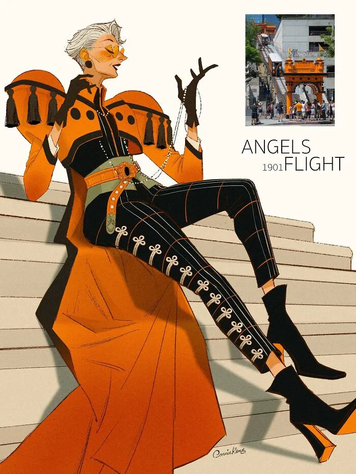 Esta ilustradora reinventó animales y lugares como personajes humanos en 22 divertidas obras de arte