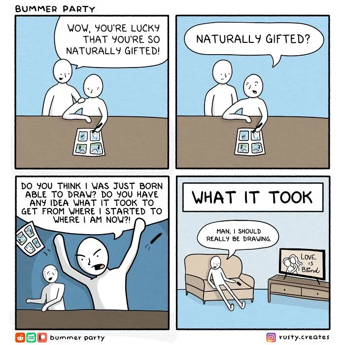 31 New Comics By Rusty Epstein That Capture The Funny, Awkward, And Absurd Side Of Everyday Life