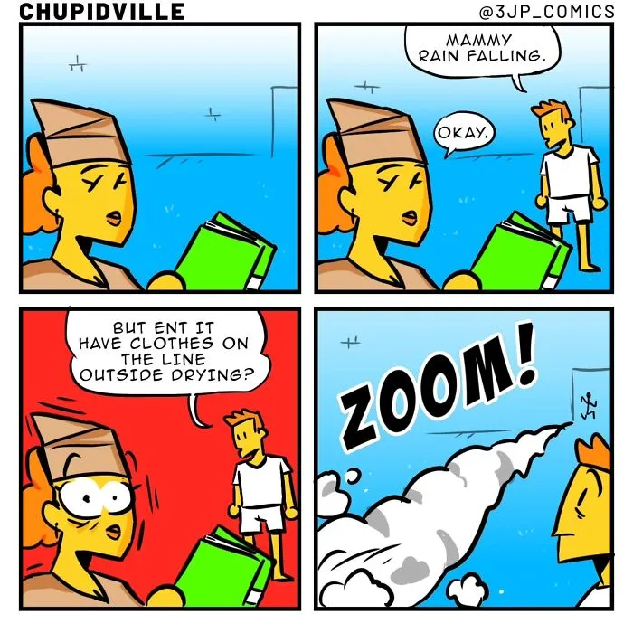 This Artist Turns Family Banter, Bad Luck, And Daily Life Into Colorful Comics (24 New Comics)