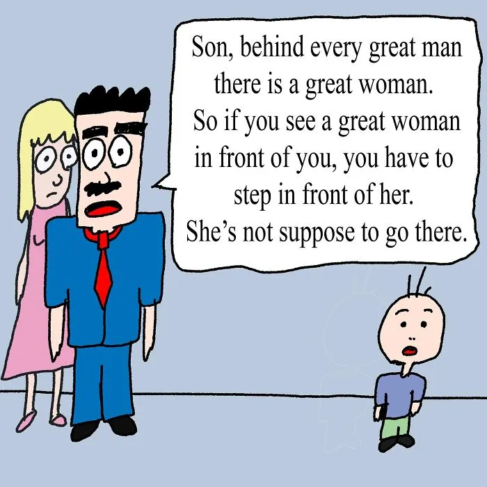 This Cartoonist Created 39 Weird, Dark Humor Comics Full Of Bizarre Twists