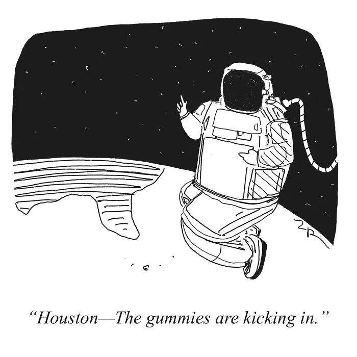From Absurd Observations To Dark Punchlines, These 52 Single-Panel Cartoons By This Artist Have It All