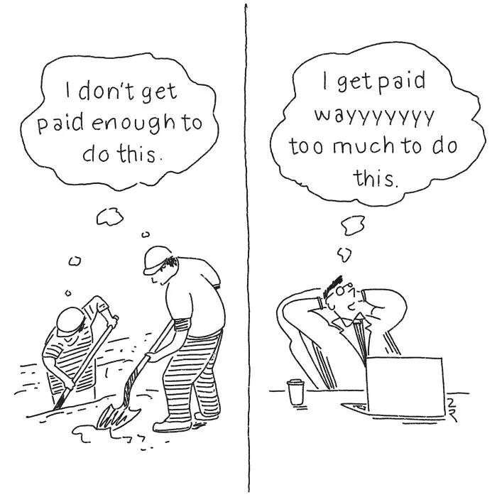 From Absurd Observations To Dark Punchlines, These 52 Single-Panel Cartoons By This Artist Have It All