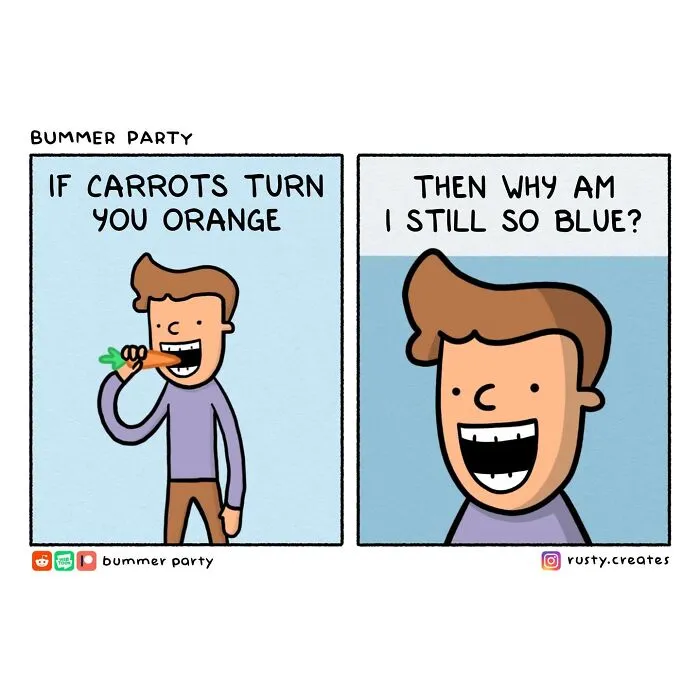 31 New Comics By Rusty Epstein That Capture The Funny, Awkward, And Absurd Side Of Everyday Life
