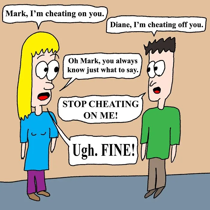 This Cartoonist Created 39 Weird, Dark Humor Comics Full Of Bizarre Twists