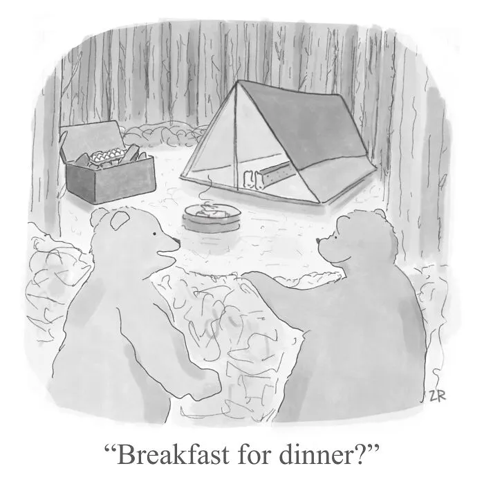 From Absurd Observations To Dark Punchlines, These 52 Single-Panel Cartoons By This Artist Have It All