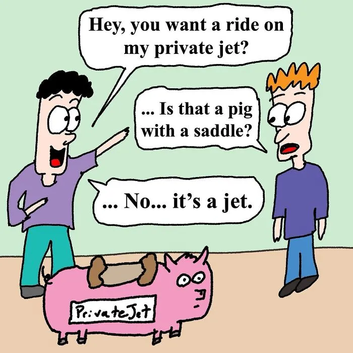 This Cartoonist Created 39 Weird, Dark Humor Comics Full Of Bizarre Twists