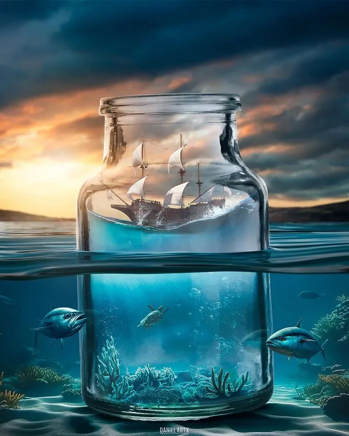 This Artist Turns Animals, Objects, And Landscapes Into Surreal Digital Worlds (34 Pics)