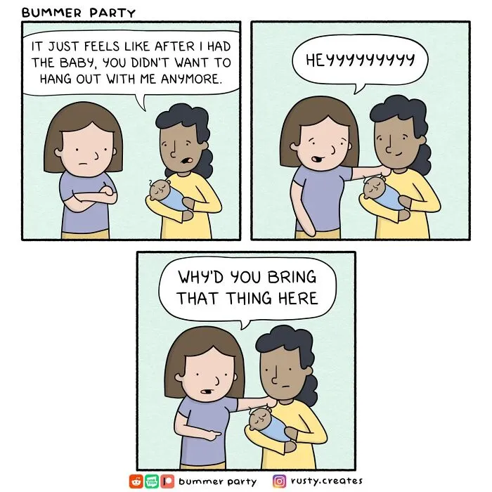 31 New Comics By Rusty Epstein That Capture The Funny, Awkward, And Absurd Side Of Everyday Life