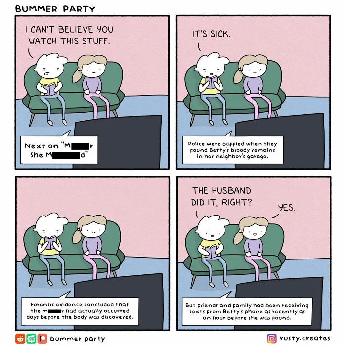 31 New Comics By Rusty Epstein That Capture The Funny, Awkward, And Absurd Side Of Everyday Life
