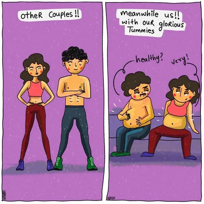 From Pregnancy To Parenthood, This Artist Turns Real-Life Moments Into Relatable Comics (33 New Pics)