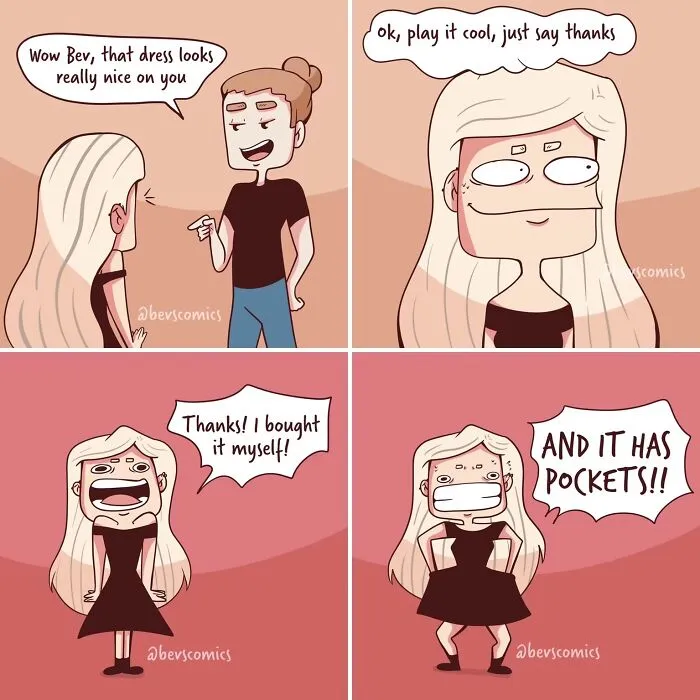 "I Want People To Feel More Understood": 30 New Relatable Comics By Krysten Bevilaqua