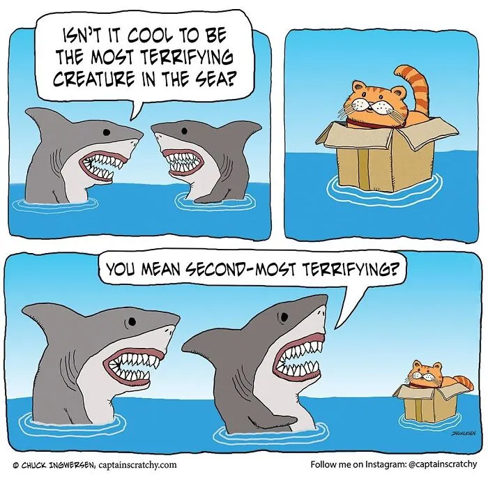 These Funny Animal Comics By Chuck Ingwersen Are Full Of Unexpected Jokes (62 New Pics)