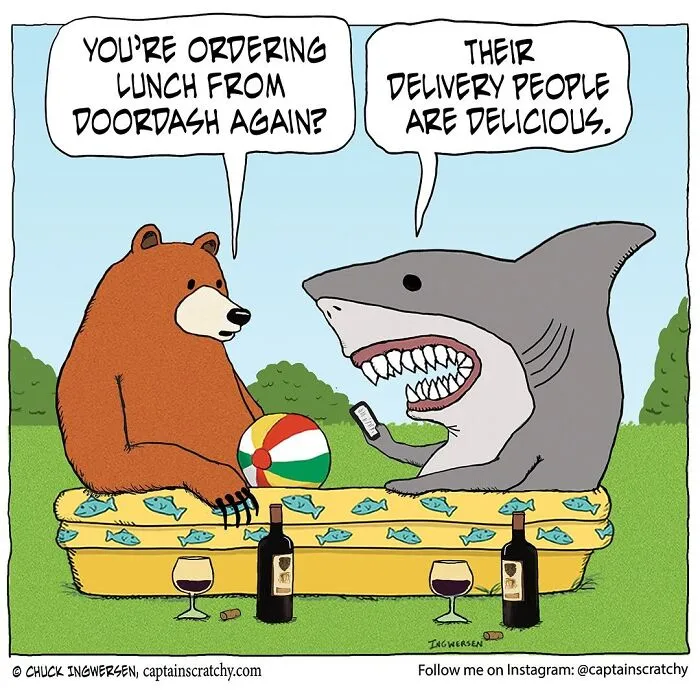 These Funny Animal Comics By Chuck Ingwersen Are Full Of Unexpected Jokes (62 New Pics)