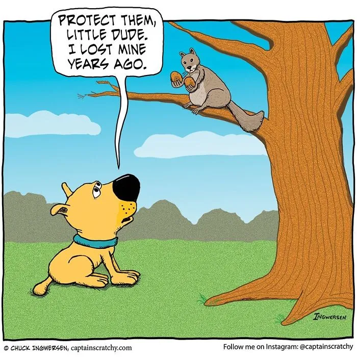 These Funny Animal Comics By Chuck Ingwersen Are Full Of Unexpected Jokes (62 New Pics)