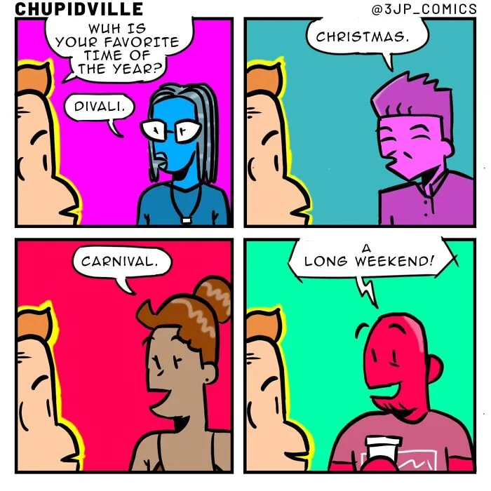 This Artist Turns Family Banter, Bad Luck, And Daily Life Into Colorful Comics (24 New Comics)