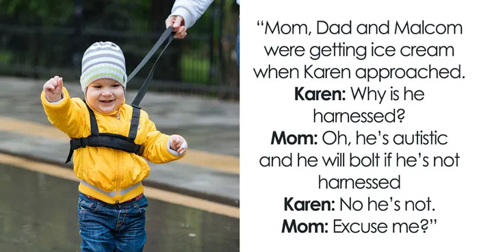 Grandma Karen Unhooks Autistic Child's Harness At Theme Park, Faces Consequences She Didn’t Expect