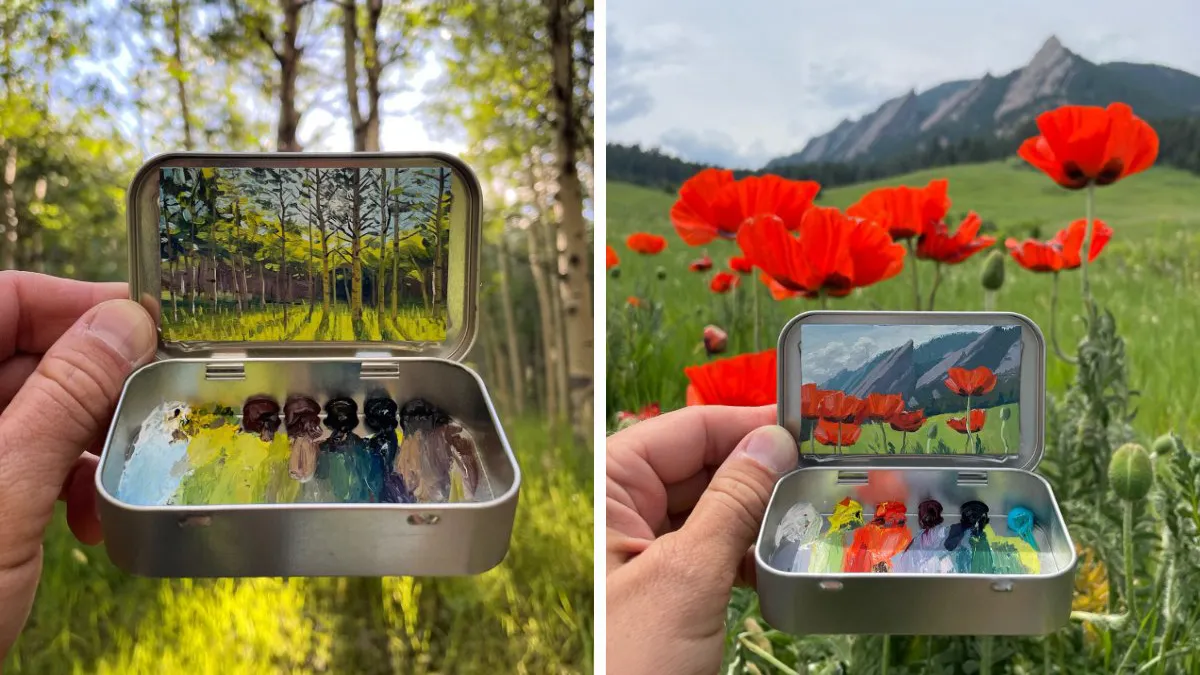50 Tiny Paintings Hidden Inside Altoid Tins By This Remarkably Skilled Artist (New Pics)