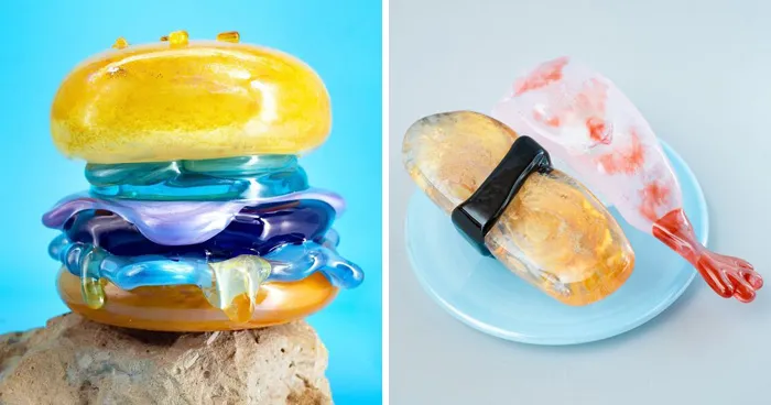25 Incredible Glass Food Sculptures By A Japanese Artist Who Has Mastered The Art Of Illusion