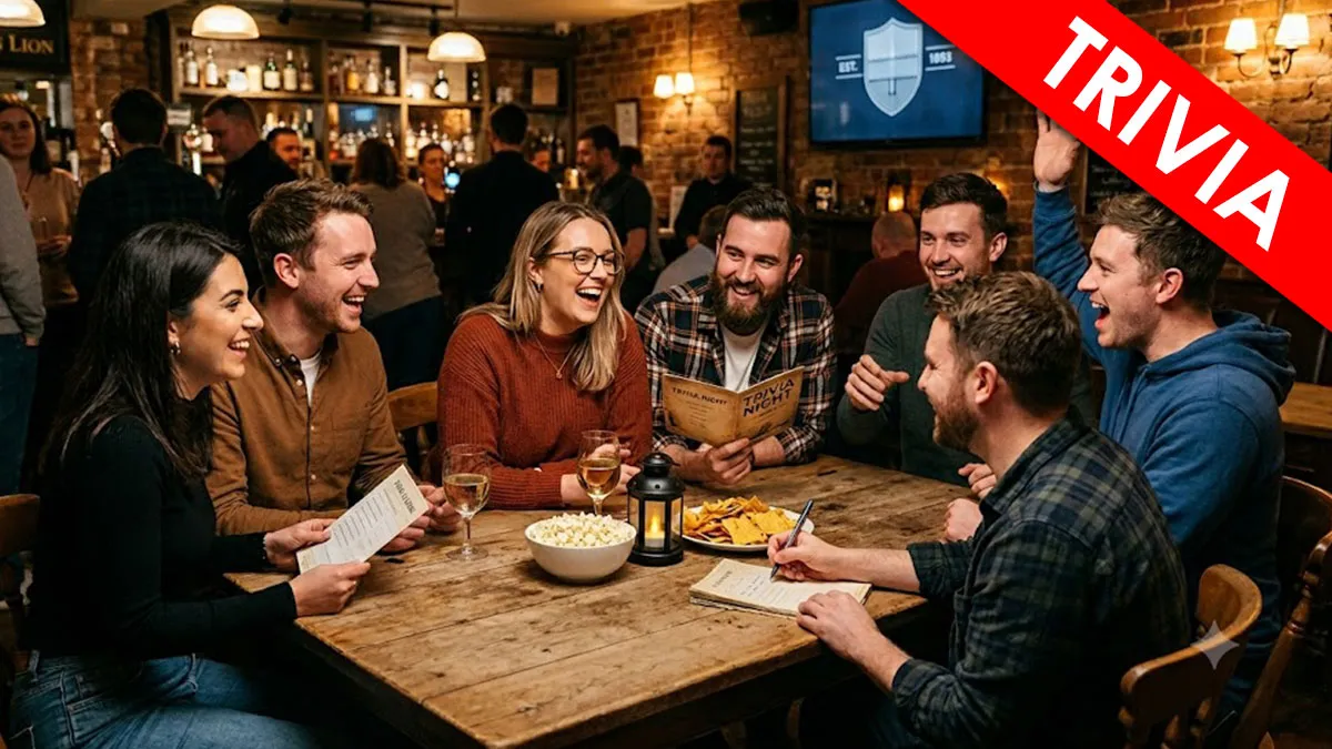 “How Far Can You Get?”: Try To Beat All 28 Pub Trivia Questions