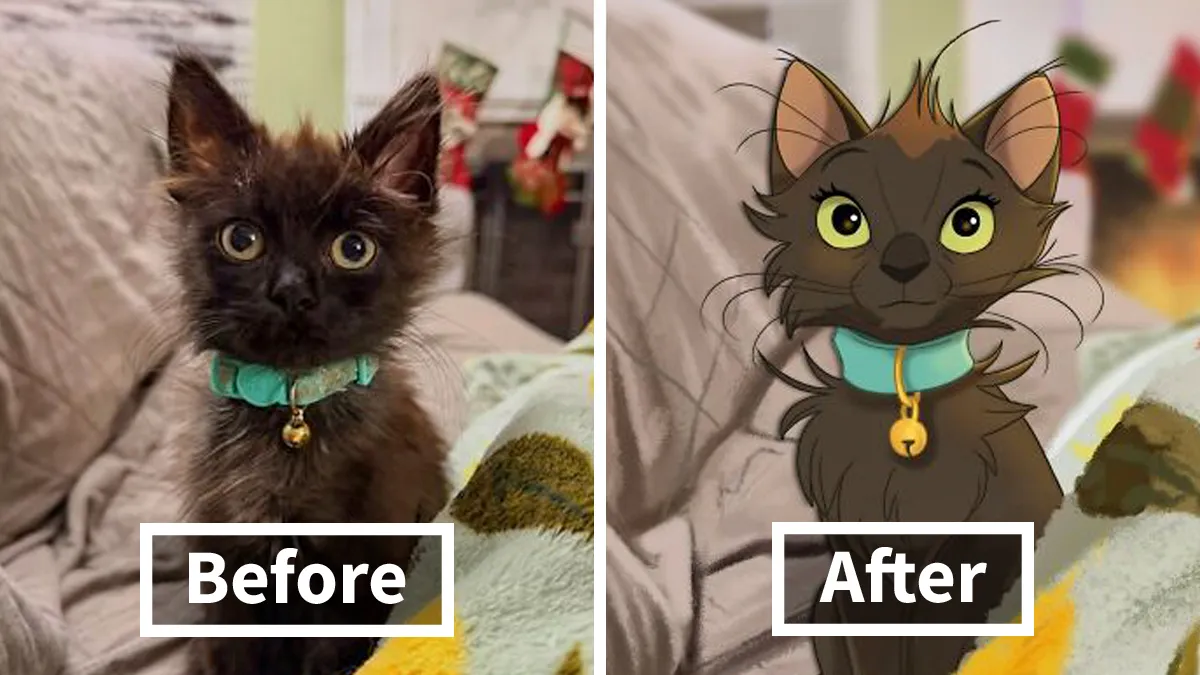 People Send Pictures Of Their Pets To This Artist To Get Them "Disneyfied" (28 New Pics)