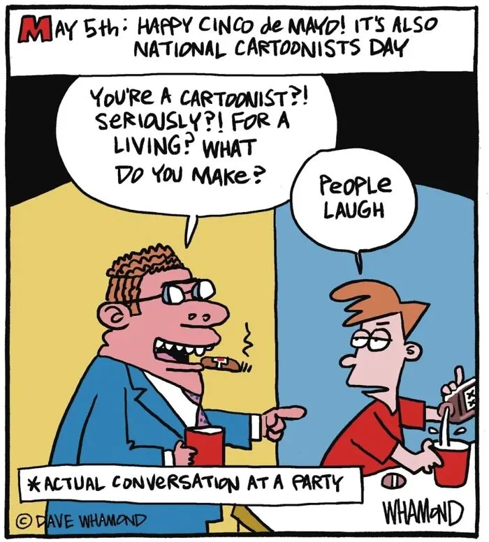 30 Hilarious Cartoons By Dave Whamond That Find Comedy In Everyday Life