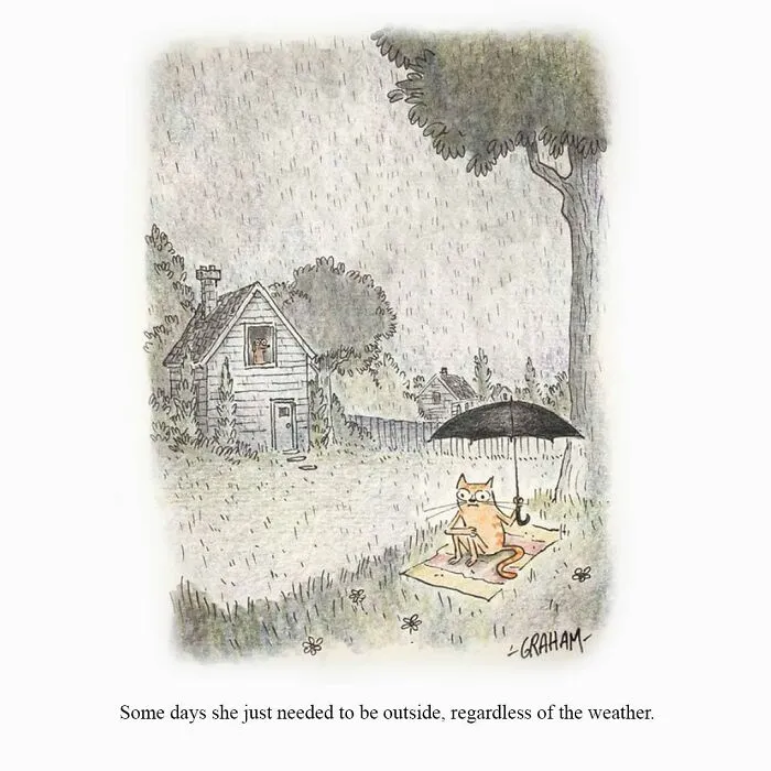 If You Enjoy Subtle Humor, These 43 Cat Comics By Grickle Might Hit The Spot