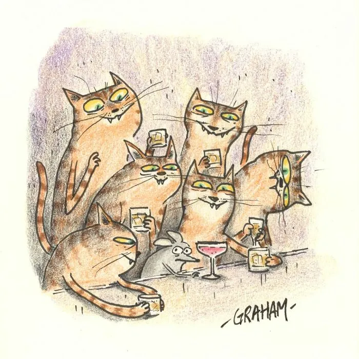If You Enjoy Subtle Humor, These 43 Cat Comics By Grickle Might Hit The Spot