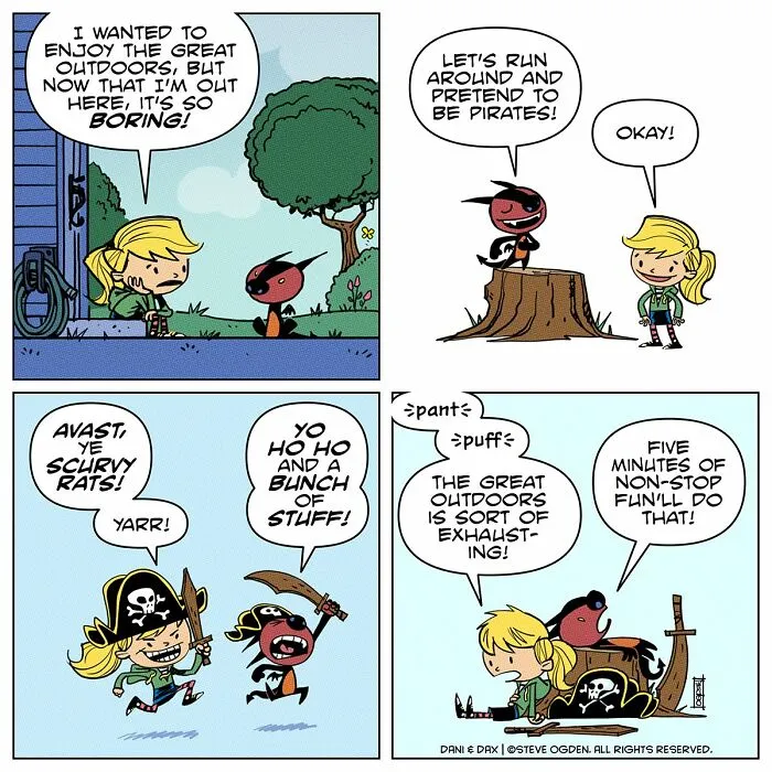 20 Cute And Funny Comics About A Tiny Dragon With A Big Personality By Steve Ogden
