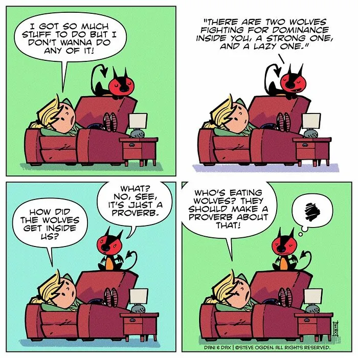 20 Cute And Funny Comics About A Tiny Dragon With A Big Personality By Steve Ogden