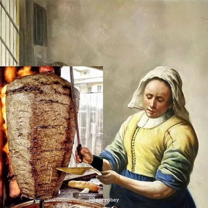 This Artist Created 58 Clever Mashups That Turn Classical Paintings Into Pop Culture Crossovers