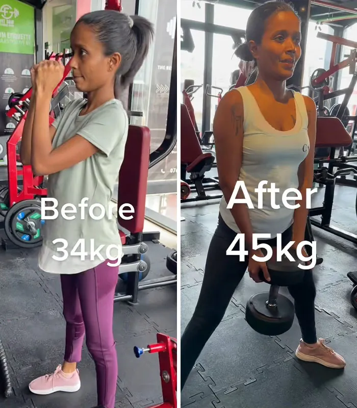 15 Inspiring Body Transformations That Show Gaining Weight Can Be A Positive Change, With Expert Sharing Tips For A Healthier Approach