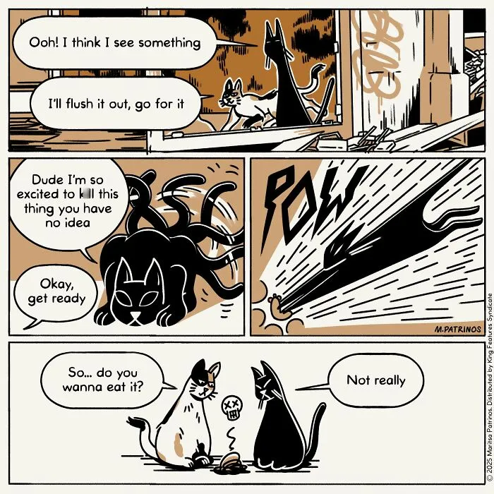 This Artist Made 60 Comics That Imagine A World Where Cats Have Jobs And Workplace Problems