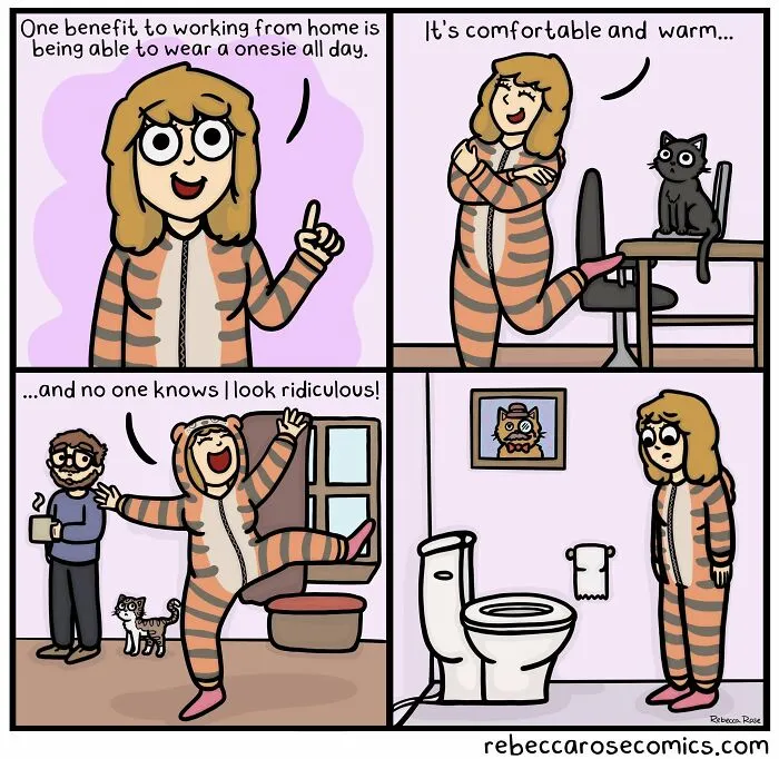 Cartoonist Rebecca Rose Nails The Funny Side Of Adulting, Pets, And Romance In 30 New Comics