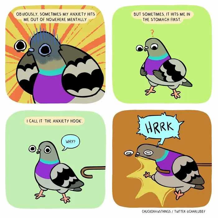 This Artist Turns Anxiety And Everyday Struggles Into Heartfelt Pigeon Comics (50 New Pics)
