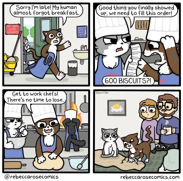Cartoonist Rebecca Rose Nails The Funny Side Of Adulting, Pets, And Romance In 30 New Comics