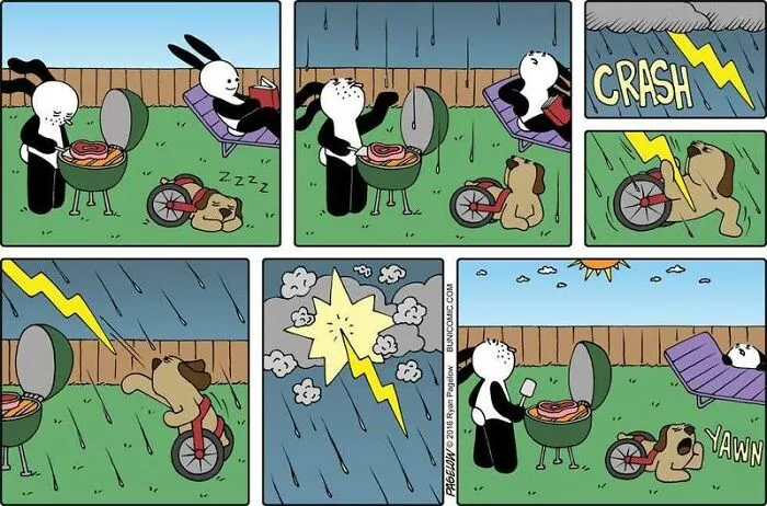 This Artist Creates Cute-Looking Comics With Dark Punchlines (34 New Pics)