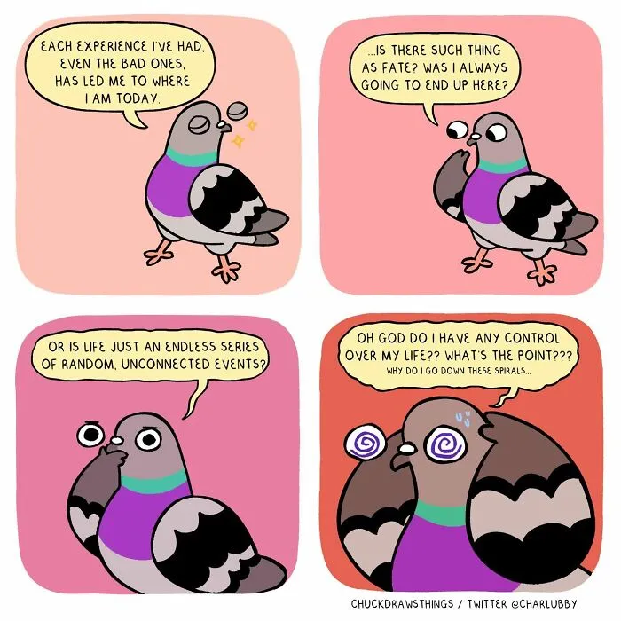 This Artist Turns Anxiety And Everyday Struggles Into Heartfelt Pigeon Comics (50 New Pics)