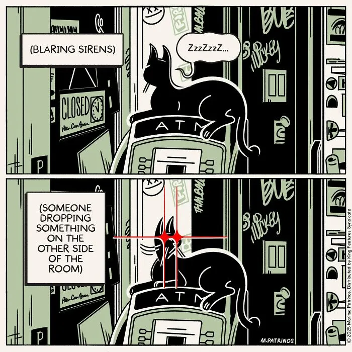 This Artist Made 60 Comics That Imagine A World Where Cats Have Jobs And Workplace Problems