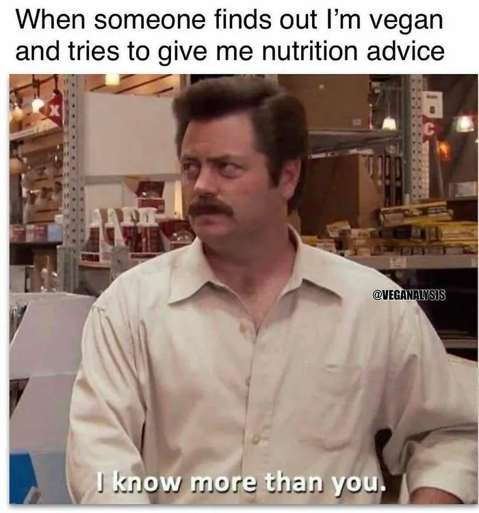 Don’t Choke On Your Salad While You Scroll These 47 Hilarious Vegan Memes