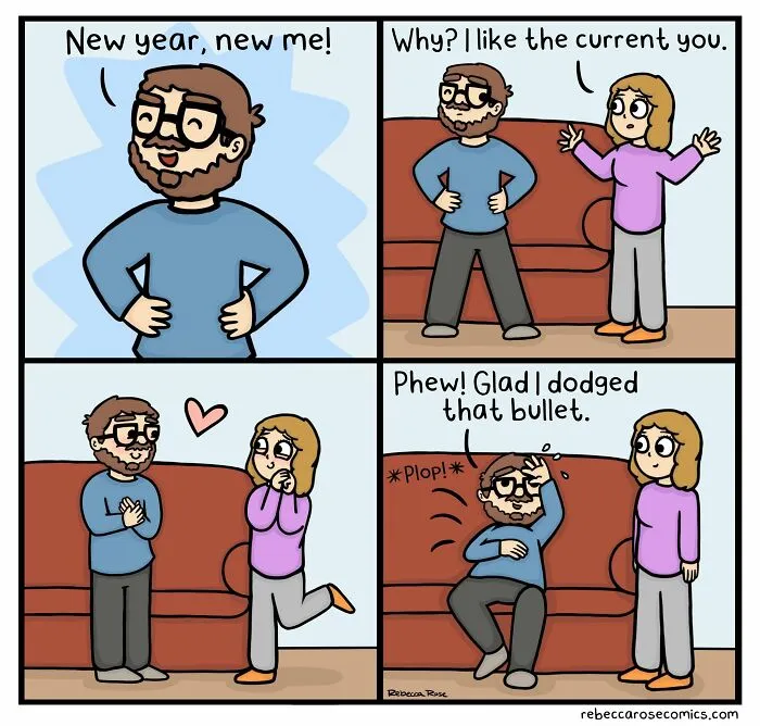 Cartoonist Rebecca Rose Nails The Funny Side Of Adulting, Pets, And Romance In 30 New Comics