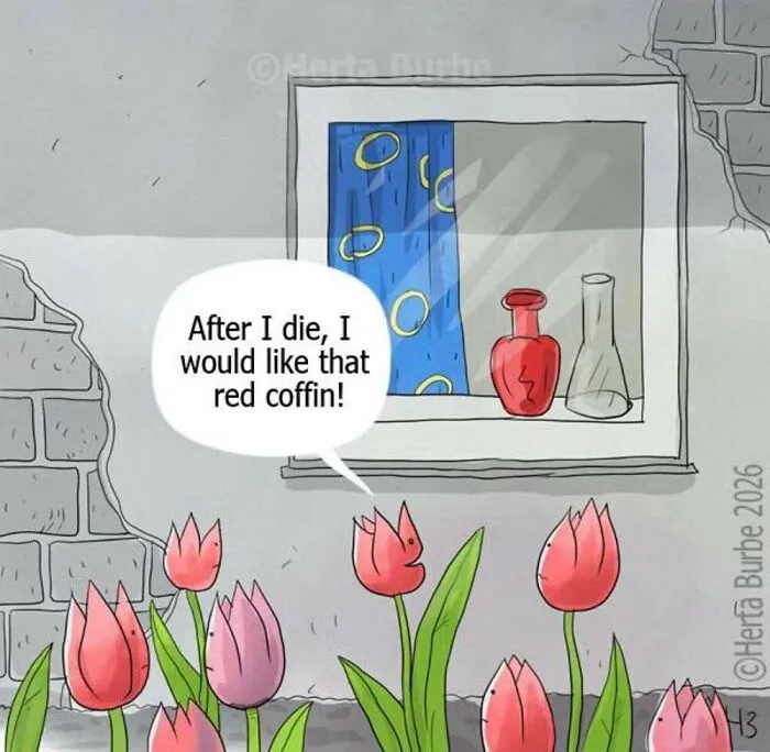 50 Funny And Relatable Comics By Herta Burbė That Might Brighten Up Your Day (New Pics)